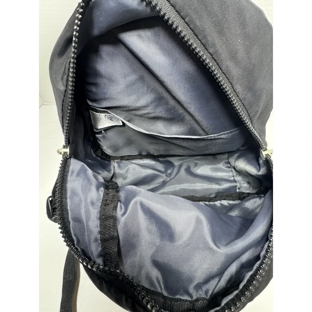 Adidas Originals Mini Backpack Small Travel Bag, Black/White,‎ One! Zipper